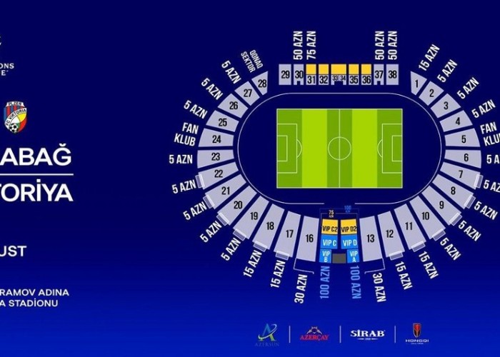 “Qarabağ”ın oyununa onlayn bilet satışı dayandırıldı